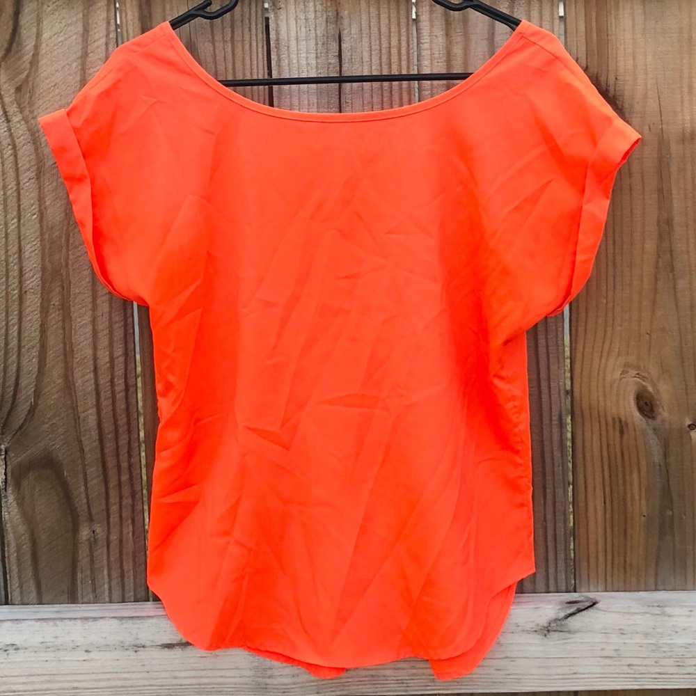 Bright Orange Top